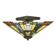 Потолочный светильник Elstead Lighting Inglenook QZ-INGLENOOK-SF цена и информация | Потолочные светильники | 220.lv
