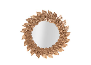 Spogulis Petal Rame, zeltains цена и информация | Зеркала | 220.lv