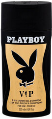 Гель для душа Playboy VIP For Him 250 мл цена и информация | Парфюмированная мужская косметика | 220.lv