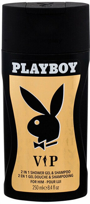 Dušas želeja Playboy VIP For Him 250 ml cena un informācija | Parfimēta vīriešu kosmētika | 220.lv