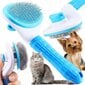 Pašattīroša suņu kaķu matu suka цена и информация | Kopšanas līdzekļi dzīvniekiem | 220.lv