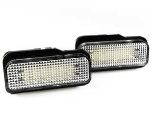 LED numura zīmes apgaismojuma komplekts Mercedes Benz C CLS E W203 W211 W219 цена и информация | Автомобильные лампочки | 220.lv