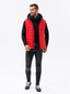 Vīriešu veste ar kapuci Ombre V53 sarkans cena un informācija | Vīriešu vestes | 220.lv