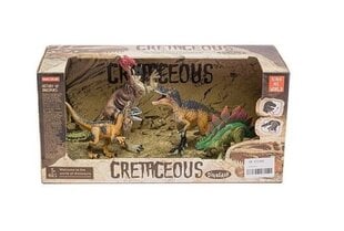 Dinozauru komplekts, 4 figūriņas, 3+ cena un informācija | Rotaļlietas zēniem | 220.lv