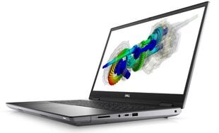 Dell Precision 7770, 17.3", WVA, FHD, 60 Hz, 1920 x 1080, neatspīd, Intel Core i7, i7-12850HX, 16 GB, SSD 512 GB, NVIDIA RTX A3000, GDDR6, 12 GB, Windows 11 Pro, ENG, pelēks kaina ir informacija | Portatīvie datori | 220.lv