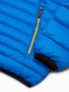 pavasara-rudens jaka C372 - zila 11225-7 cena un informācija | Vīriešu virsjakas | 220.lv