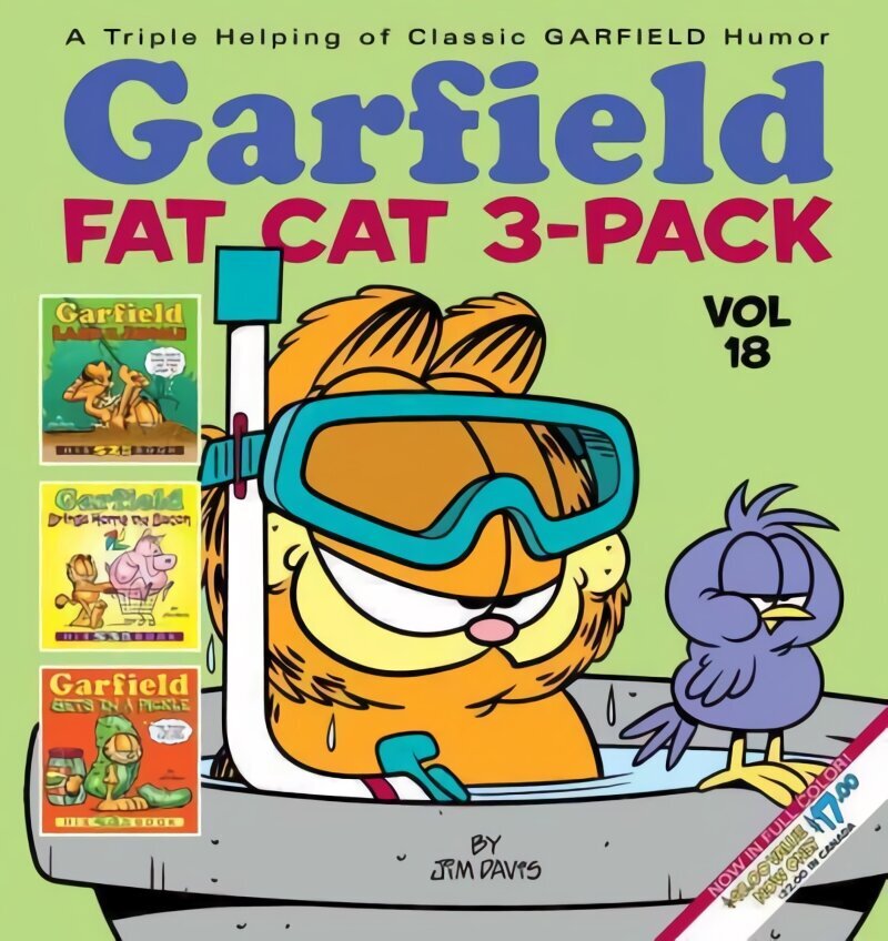 Garfield Fat Cat 3-Pack #18, Vol. 18 цена и информация | Fantāzija, fantastikas grāmatas | 220.lv