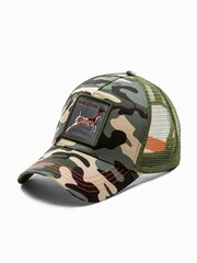 cepure H127 - zaļa 120016-UNIW cena un informācija | Vīriešu cepures, šalles, cimdi | 220.lv