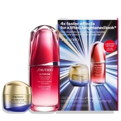 Набор для ухода за кожей лица Shiseido Power Uplifting & Firming: крем для лица, 30 мл + сыворотка для лица, 50 мл цена и информация | Кремы для лица | 220.lv