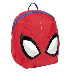 Bērnu soma Spiderman, sarkana (9 x 20 x 25 cm) cena un informācija | Skolas somas | 220.lv