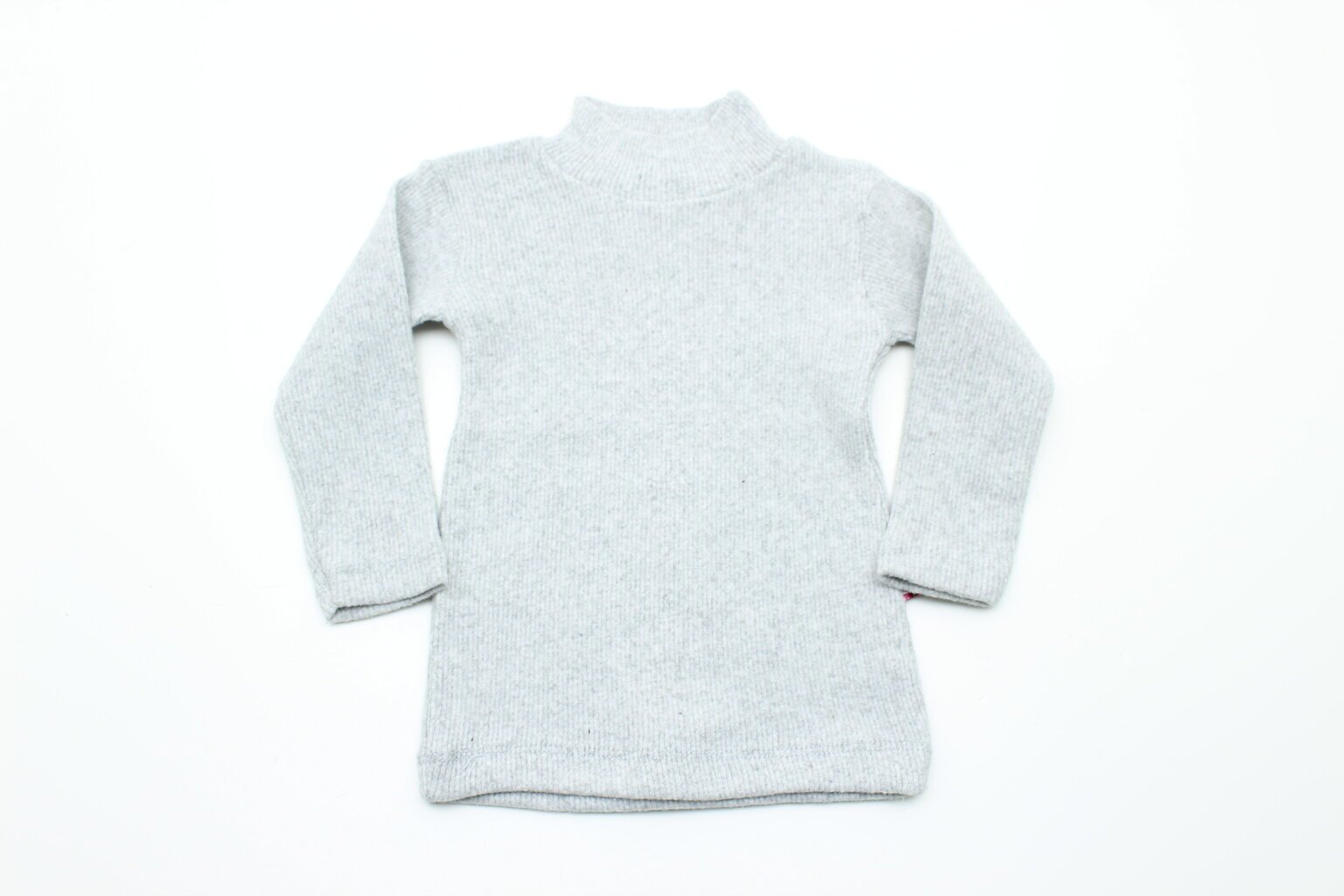 Džemperis ar augstu kaklu, krāsa gaiši pelēka - unisex cena un informācija | Jakas, džemperi, žaketes, vestes meitenēm | 220.lv