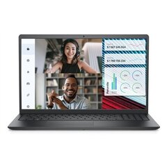 Dell Vostro 15 3520, 15.6 ", WVA, FHD, 1920 x 1080, Anti-glare, i7-1255U, 16 GB, SSD 512 GB, Intel Iris Xe Graphics, Windows 11 Home, ENG, Black cena un informācija | Portatīvie datori | 220.lv