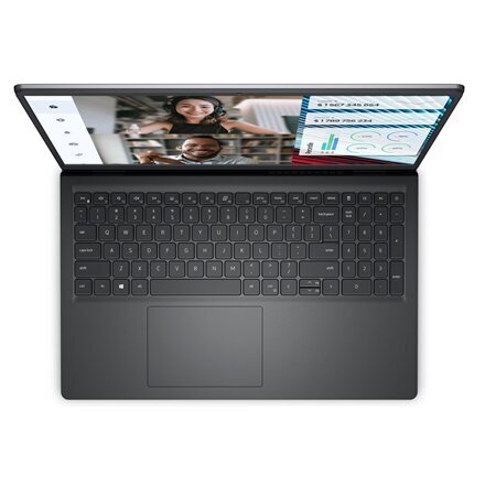 Dell Vostro 15 3520, 15.6 ", WVA, FHD, 1920 x 1080, Anti-glare, i7-1255U, 16 GB, SSD 512 GB, Intel Iris Xe Graphics, Windows 11 Home, ENG, Black cena un informācija | Portatīvie datori | 220.lv