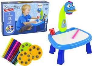 Zīmēšanas tāfele ar projektoru Dinozaurs cena un informācija | Attīstošās rotaļlietas | 220.lv