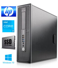 600 G1 i3-4130 16GB 480GB SSD 1TB HDD Windows 10 Professional Stacionārais dators цена и информация | Стационарные компьютеры | 220.lv