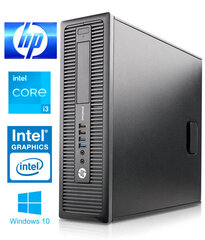 600 G1 i3-4130 4GB 1TB HDD Windows 10 Professional Stacionārais dators cena un informācija | Stacionārie datori | 220.lv