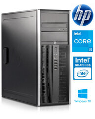 6300 MT i5-3470 4GB 2TB HDD Windows 10 Professional Стационарный компьютер цена и информация | Стационарные компьютеры | 220.lv