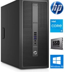 800 G2 MT i5-6500 16GB 480GB SSD Windows 10 Professional Stacionārais dators cena un informācija | Stacionārie datori | 220.lv