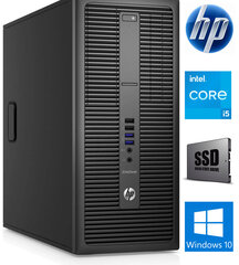 800 G2 MT i5-6500 8GB 240GB SSD 1TB HDD Windows 10 Professional Stacionārais dators cena un informācija | Stacionārie datori | 220.lv