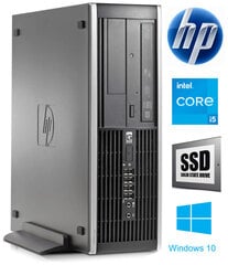 8100 SFF i5-650 16GB 120GB SSD 1TB HDD Windows 10 Professional Stacionārais dators цена и информация | Стационарные компьютеры | 220.lv