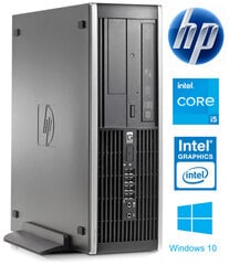 8100 SFF i5-650 4GB 1TB HDD Windows 10 Professional Stacionārais dators cena un informācija | Stacionārie datori | 220.lv