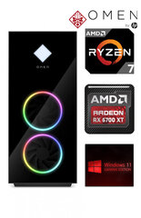 OMEN 40L Ryzen 7 5700G 16GB 1TB SSD RX6700 XT Windows 11 Stacionārais dators cena un informācija | Stacionārie datori | 220.lv