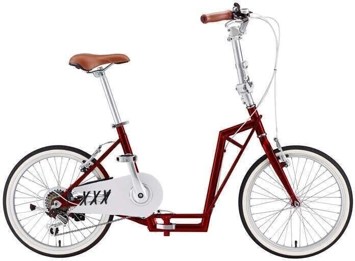 Saliekams velosipēds - skrejritenis The-sliders Lite 2 in 1, bordo sarkans цена и информация | Velosipēdi | 220.lv