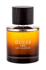 Tualetes ūdens vīriešiem Guess 1981 Los Angeles EDT, 50 ml cena un informācija | Vīriešu smaržas | 220.lv