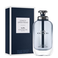 Tualetes ūdens Coach Open Road EDT vīriešiem 60 ml cena un informācija | Vīriešu smaržas | 220.lv