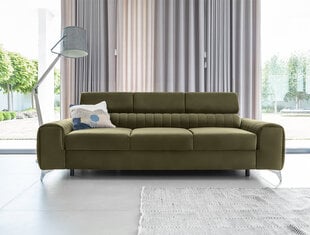 Dīvāns NORE Laurence, zaļš cena un informācija | Dīvāni | 220.lv