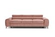 Dīvāns NORE Laurence, rozā cena un informācija | Dīvāni | 220.lv