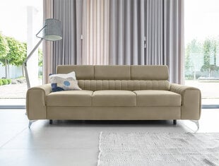 Dīvāns NORE Laurence, smilšu krāsas cena un informācija | Dīvāni | 220.lv