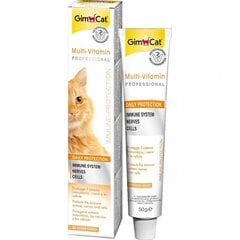 GimCat Multivitamin Paste Professional 20гр цена и информация | Лакомства для кошек | 220.lv