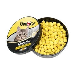 GimCat Cheezies kārums kaķiem ar sieru 10 g цена и информация | Лакомства для кошек | 220.lv