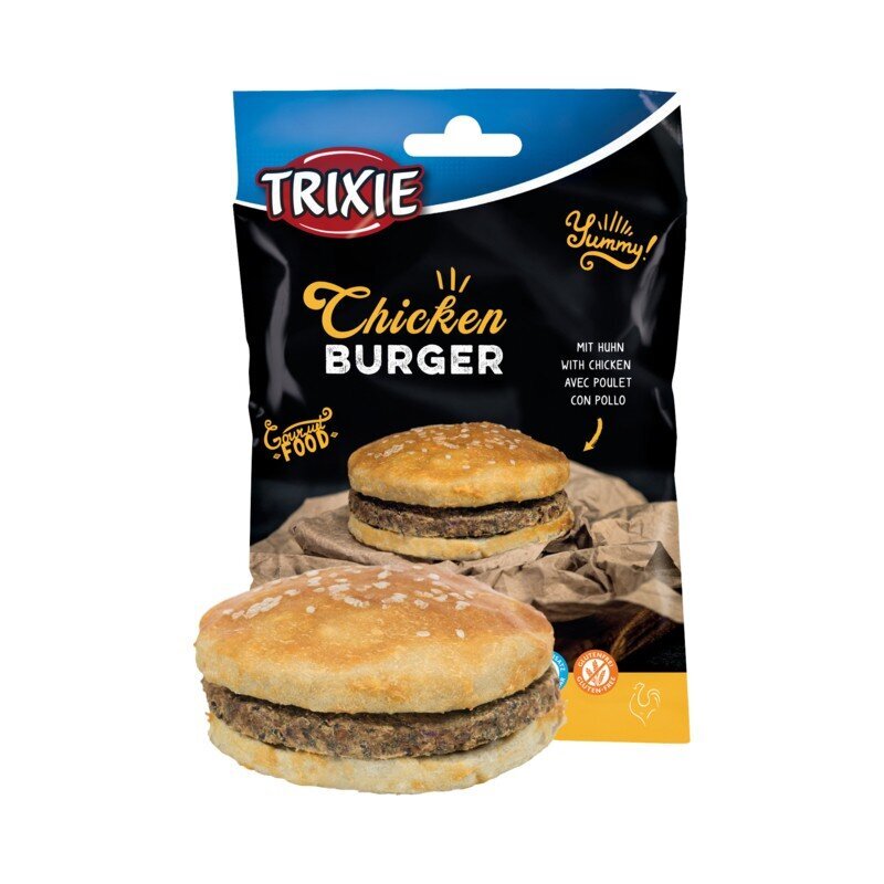 Vistas burgers Trixie, 9 cm, 140 g cena un informācija | Gardumi suņiem | 220.lv