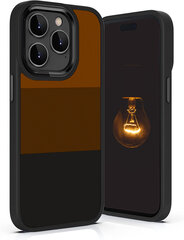 Защитный чехол для Apple iPhone 14, черный/коричневый цена и информация | Чехлы для телефонов | 220.lv