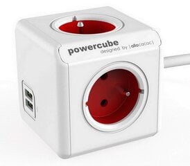 Pagarinātājs Allocacoc PowerCube 2202RD cena un informācija | Pagarinātāji | 220.lv