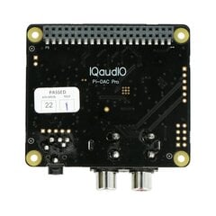 IQaudIO DAC Pro skaņas karte Raspberry Pi 4B / 3B + / 3B cena un informācija | Atvērtā koda elektronika | 220.lv