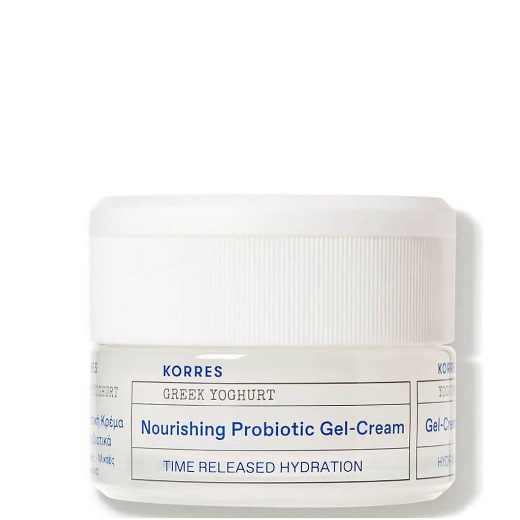 Barojošs sejas gels-krēms Korres Nourishing Probiotic Greek Yoghurt 40 ml cena un informācija | Sejas krēmi | 220.lv