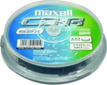 CD Maxell 10 gab. cena un informācija | Vinila plates, CD, DVD | 220.lv