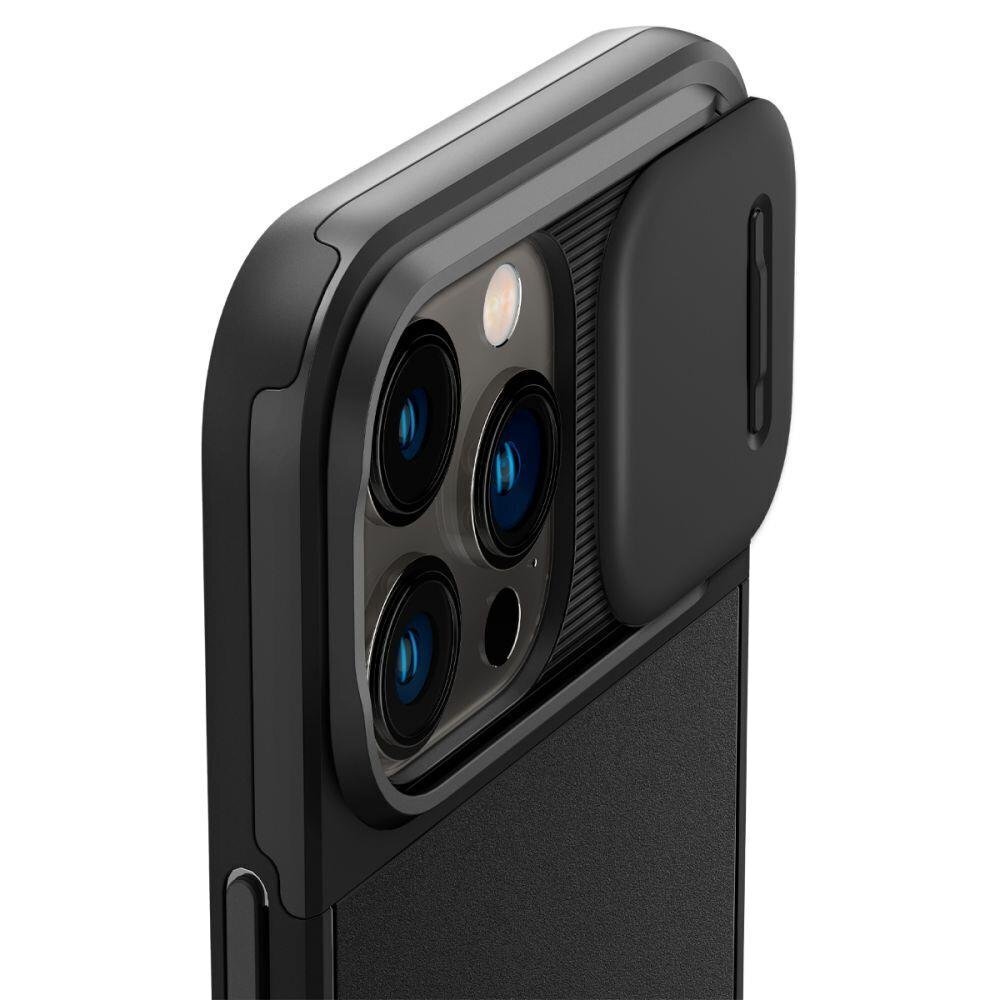 Spigen Optik Armor MagSafe iPhone 14 Pro Black цена и информация | Telefonu vāciņi, maciņi | 220.lv