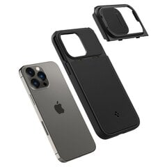 Spigen Optik Armor MagSafe iPhone 14 Pro Black cena un informācija | Telefonu vāciņi, maciņi | 220.lv