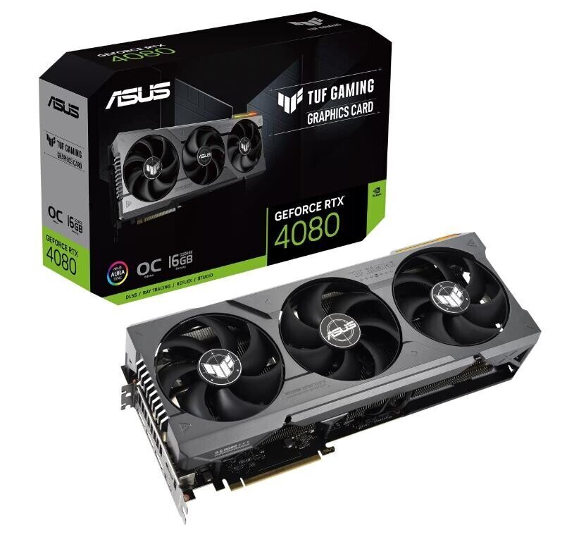 Asus TUF Gaming GeForce RTX 4080 16 GB GDDR6X OC Edition cena un informācija | Videokartes (GPU) | 220.lv