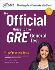 Official Guide to the GRE General Test, Third Edition 3rd edition cena un informācija | Sociālo zinātņu grāmatas | 220.lv