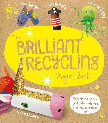 Brilliant Recycling Project Book: Recycle old socks and toilet rolls into marvellous makes! цена и информация | Grāmatas pusaudžiem un jauniešiem | 220.lv