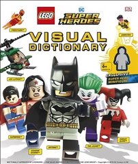 LEGO DC Comics Super Heroes Visual Dictionary: With Exclusive Yellow Lantern Batman Minifigure цена и информация | Книги для подростков  | 220.lv