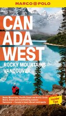 Canada West Marco Polo Pocket Travel Guide - with pull out map: Vancouver and the Rockies цена и информация | Путеводители, путешествия | 220.lv
