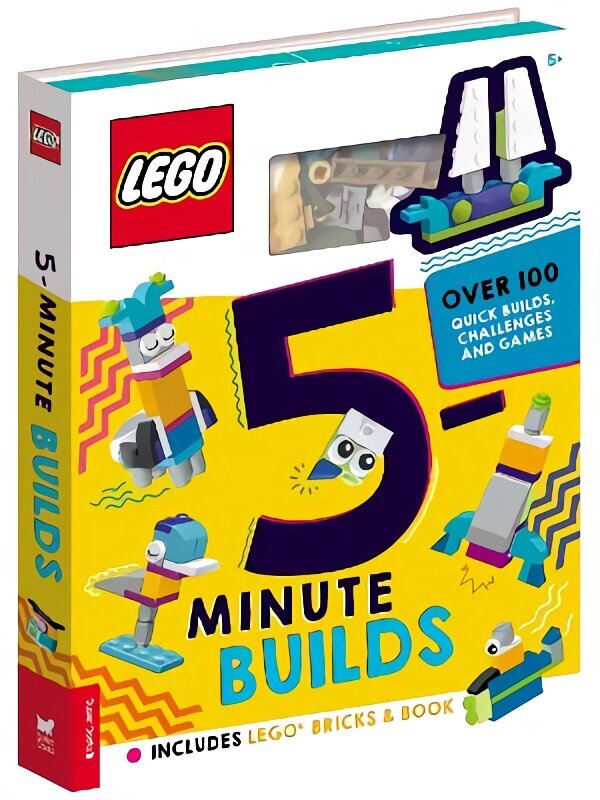 LEGO (R) Iconic: Five-Minute Builds цена и информация | Grāmatas mazuļiem | 220.lv