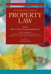 Cases, Materials and Text on Property Law: Ius Commune Casebooks for a Common Law of Europe cena un informācija | Ekonomikas grāmatas | 220.lv