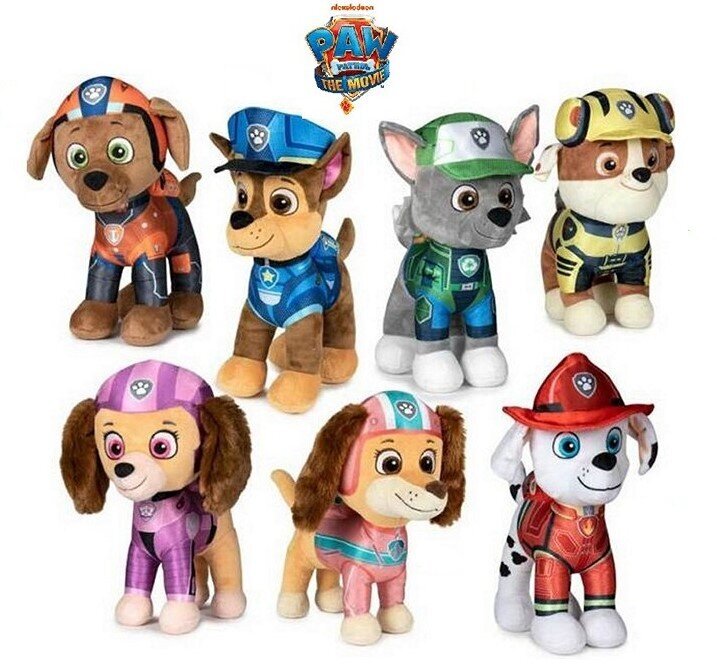 Plīša Paw Patrol, 20cm, Skye cena un informācija | Mīkstās (plīša) rotaļlietas | 220.lv